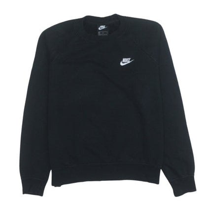 Mens UK Size M Nike Black Pullover Sweatshirt
