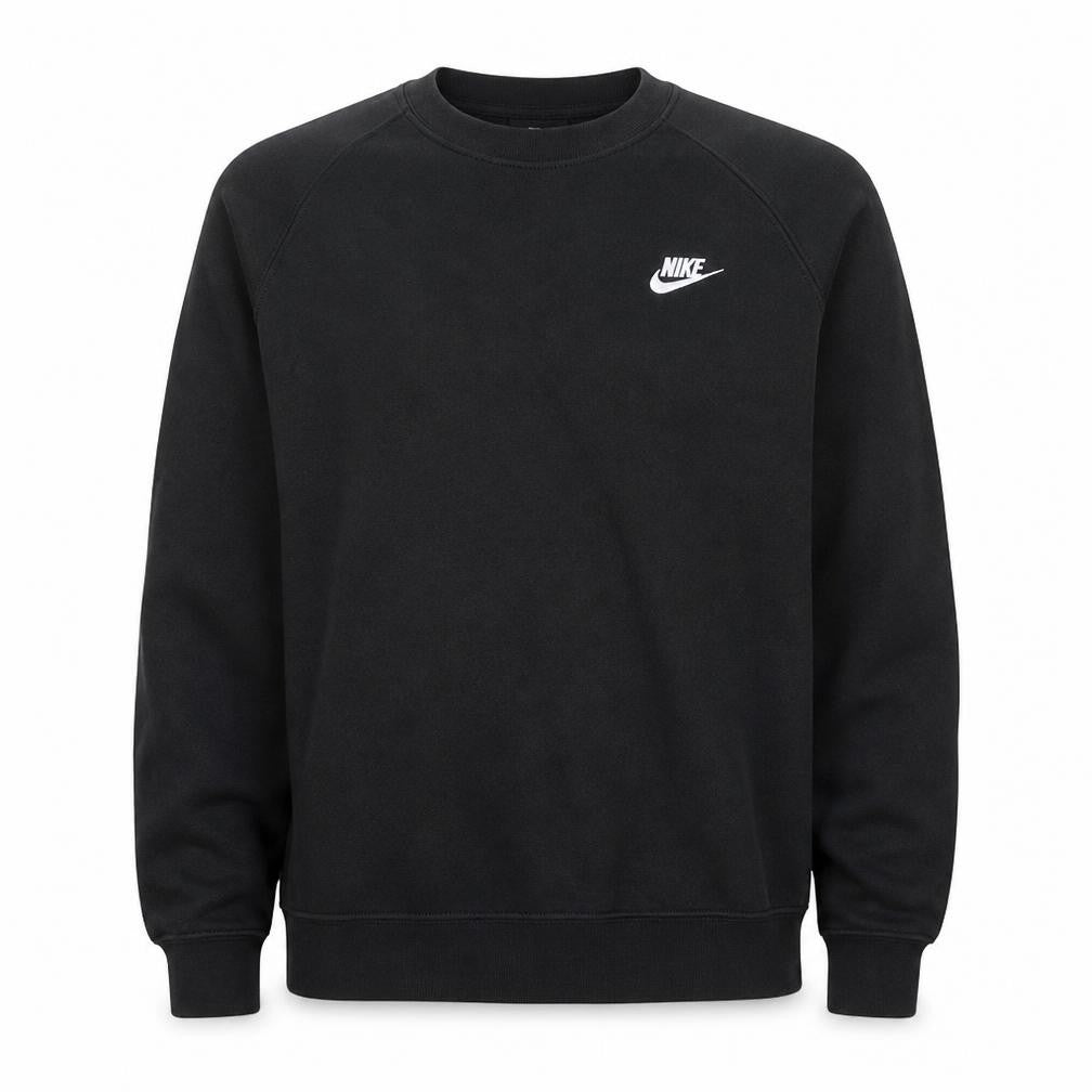 Mens UK Size M Nike Black Pullover Sweatshirt