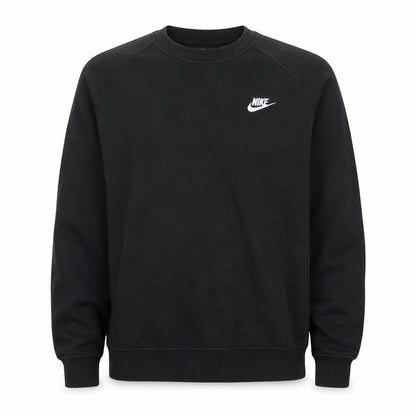 Mens UK Size M Nike Black Pullover Sweatshirt