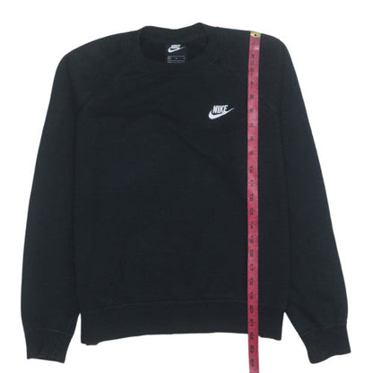 Mens UK Size M Nike Black Pullover Sweatshirt