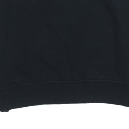 Mens UK Size M Nike Black Pullover Sweatshirt