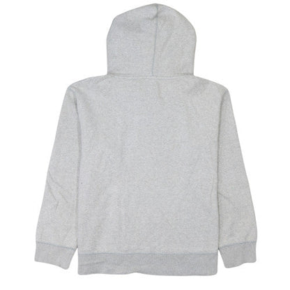 GAP Girls Grey Pullover Hoodie 2XL Fleece Logo Long Sleeve Sweatshirt