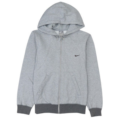 Mens UK Size S Nike Grey Full Zip Hoodie