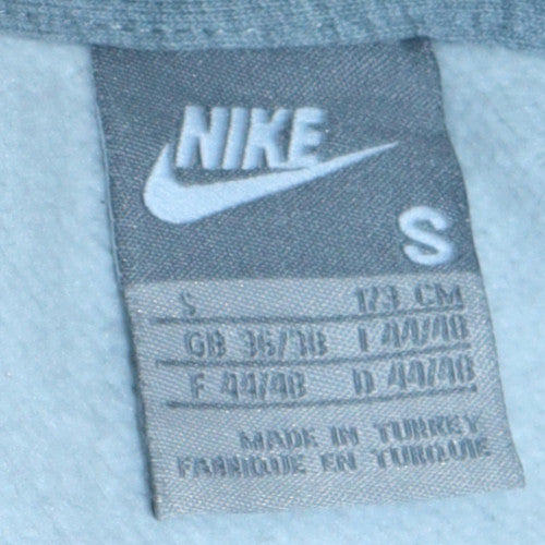Mens UK Size S Nike Grey Full Zip Hoodie