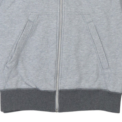Mens UK Size S Nike Grey Full Zip Hoodie