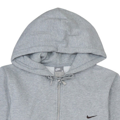 Mens UK Size S Nike Grey Full Zip Hoodie