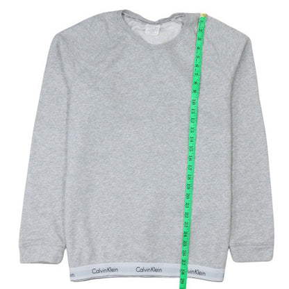 Mens UK Size XL Calvin Klein Grey Pullover Sweatshirt
