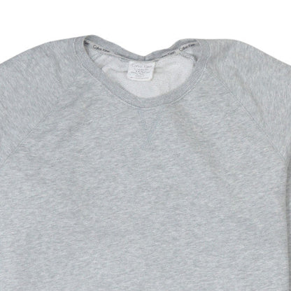 Mens UK Size XL Calvin Klein Grey Pullover Sweatshirt