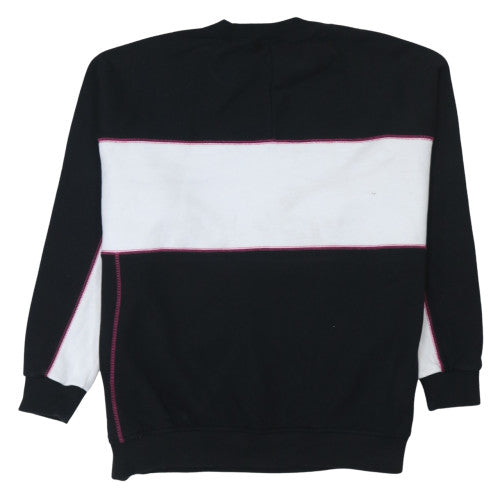 Womens UK Size 18 Adidas Black Pullover Sweatshirt