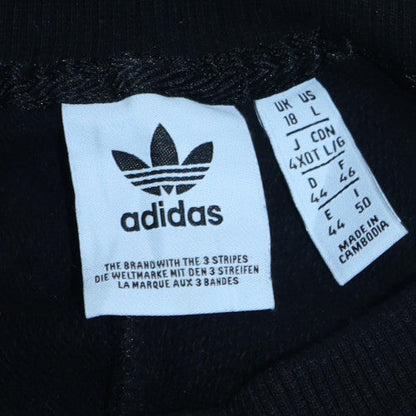 Womens UK Size 18 Adidas Black Pullover Sweatshirt
