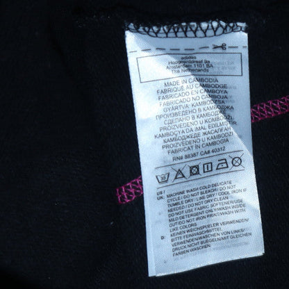 Womens UK Size 18 Adidas Black Pullover Sweatshirt