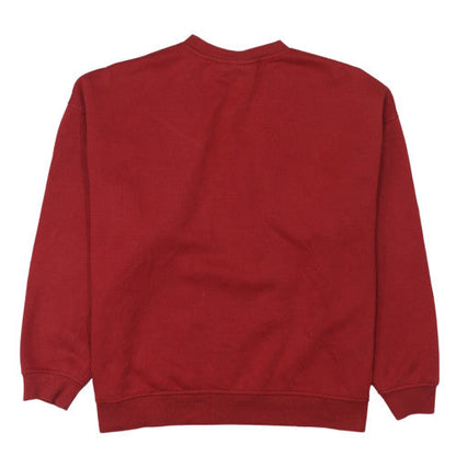 Womens UK Size M Primark Red Pullover Sweatshirt