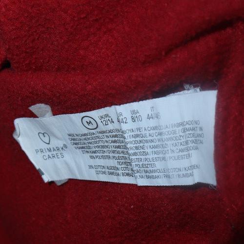 Womens UK Size M Primark Red Pullover Sweatshirt