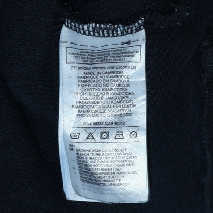 Womens UK Size XS Adidas Black Pullover Sweatshirt