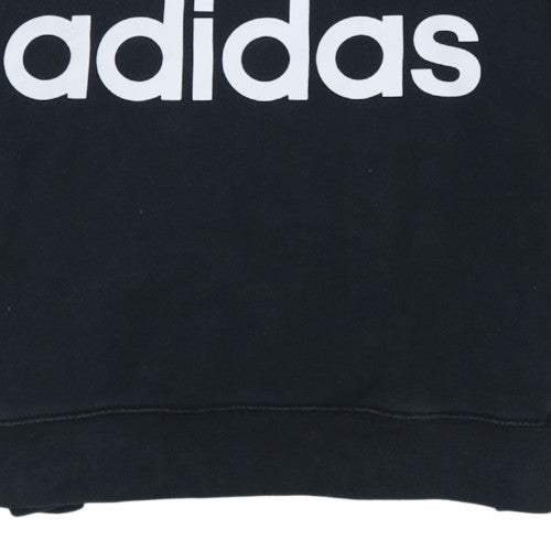 Womens UK Size XS Adidas Black Pullover Sweatshirt
