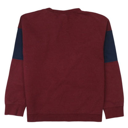 Nike Boys Red Pullover Sweatshirt XL 13-15 Years Logo Crew Neck Fleece