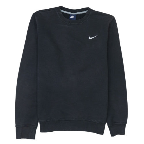 Mens UK Size M Nike Black Pullover Sweatshirt