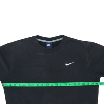 Mens UK Size M Nike Black Pullover Sweatshirt