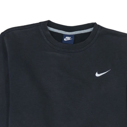 Mens UK Size M Nike Black Pullover Sweatshirt