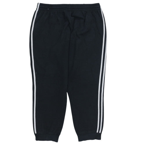 Adidas Mens Black XL Jogger Sweatpants Tapered Comfort Fit