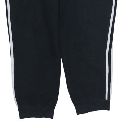 Adidas Mens Black XL Jogger Sweatpants Tapered Comfort Fit