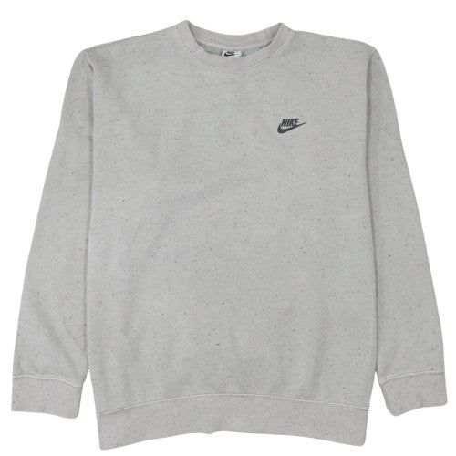 Mens UK Size XL Nike Grey Pullover Sweatshirt