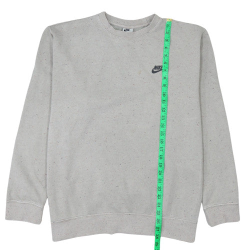 Mens UK Size XL Nike Grey Pullover Sweatshirt