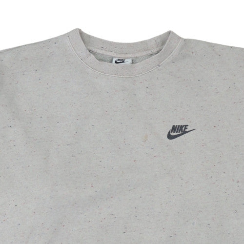 Mens UK Size XL Nike Grey Pullover Sweatshirt
