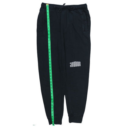 Jordan Men's Black Jogger Sweatpants L Cotton Blend Drawstring