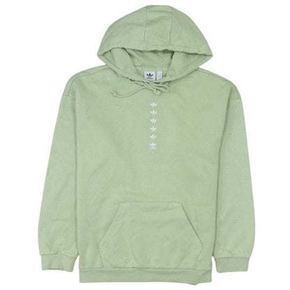 Womens UK Size XS Adidas Green Pullover Hoodie