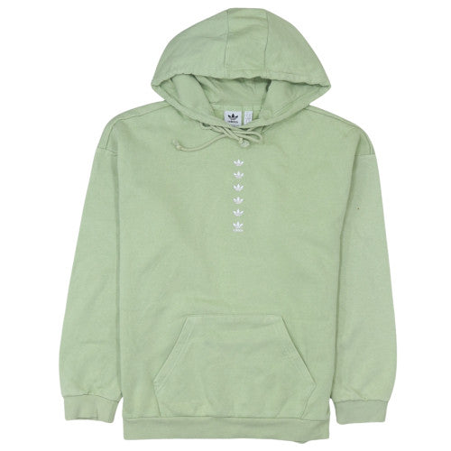 Womens UK Size XS Adidas Green Pullover Hoodie