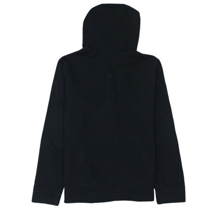Nike Boys Black Full Zip Hoodie XL (158-170cm) Fleece Lined Sweatshirt