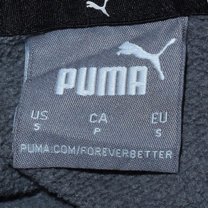Womens UK Size S Puma Grey Pullover Hoodie