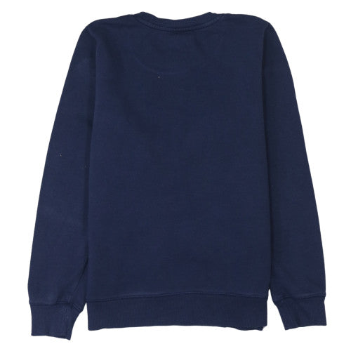 Mens UK Size M Champion Blue Pullover Sweatshirt