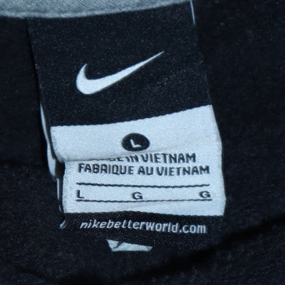 Mens UK Size L Nike Black Pullover Hoodie