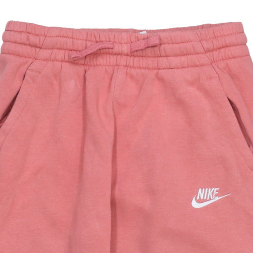 Nike Girls Pink Jogger Sweatpants XL 158-170cm Adjustable Waist Fleece