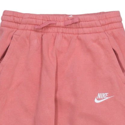 Nike Girls Pink Jogger Sweatpants XL 158-170cm Adjustable Waist Fleece