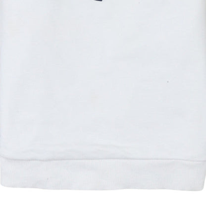 Womens UK Size M Reebok White Pullover Sweatshirt