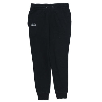 Kappa Men's Black Jogger Trousers Small Elastic Waist Casual