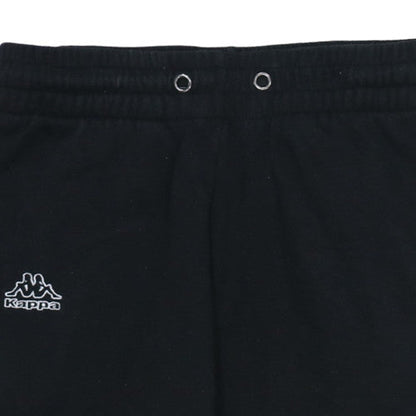 Kappa Men's Black Jogger Trousers Small Elastic Waist Casual