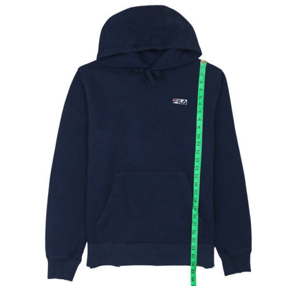 Mens UK Size M FILA Blue Pullover Hoodie