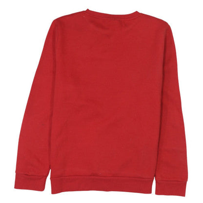 Womens UK Size M Disney Red Pullover Sweatshirt
