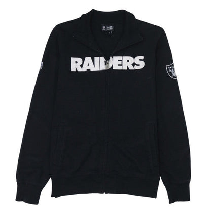 Mens UK Size L New Era Black Full Zip Sweatshirt
