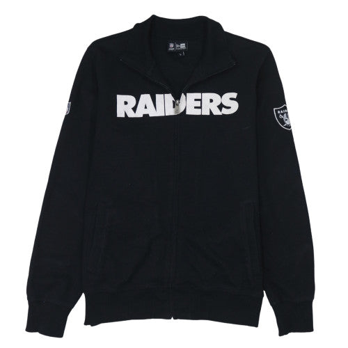Mens UK Size L New Era Black Full Zip Sweatshirt