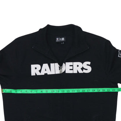 Mens UK Size L New Era Black Full Zip Sweatshirt