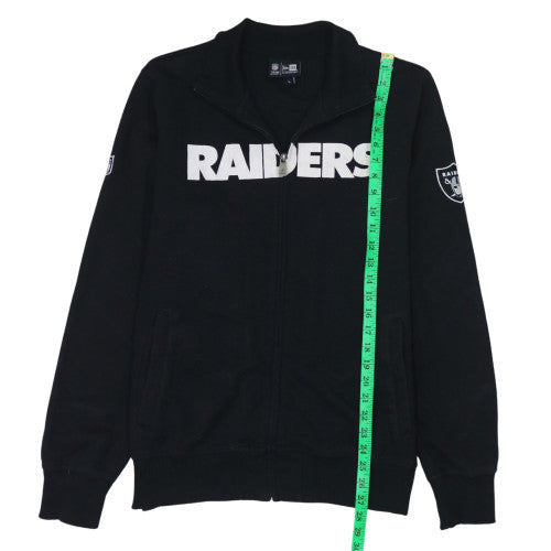 Mens UK Size L New Era Black Full Zip Sweatshirt