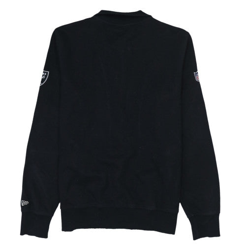Mens UK Size L New Era Black Full Zip Sweatshirt