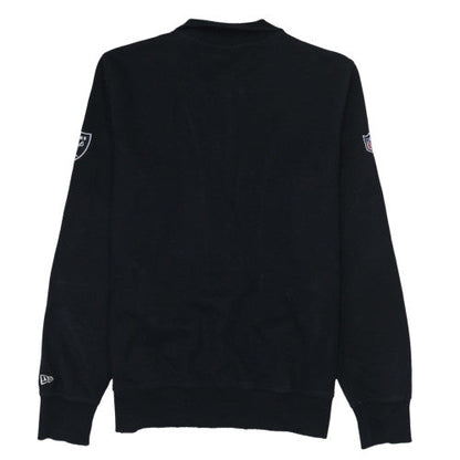 Mens UK Size L New Era Black Full Zip Sweatshirt