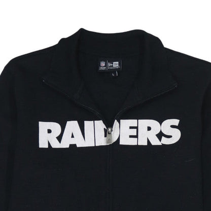 Mens UK Size L New Era Black Full Zip Sweatshirt