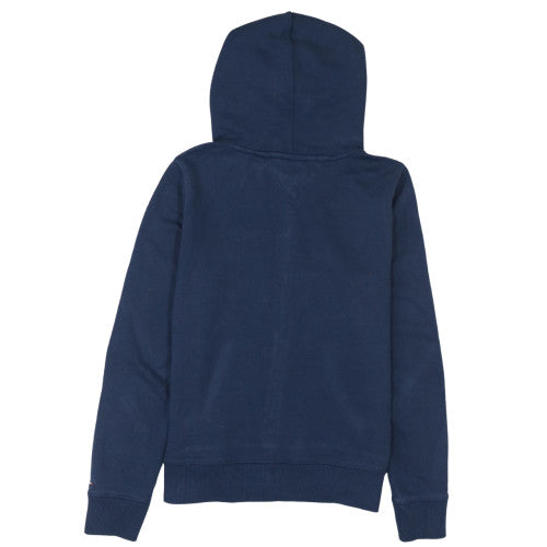 Mens UK Size M Tommy Jeans Blue Full Zip Hoodie
